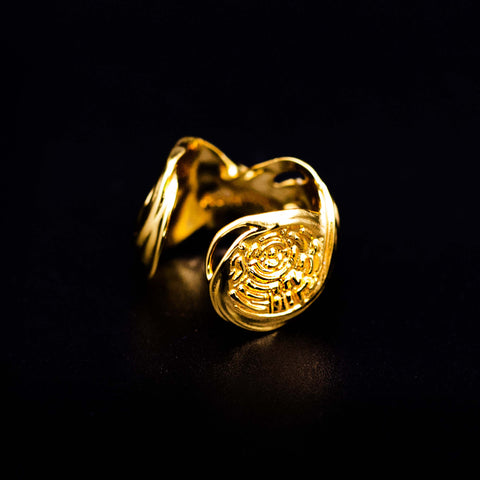 Gold Yang ear cuff